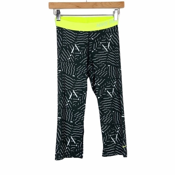 Nike Pro Bash Compression Dri-Fit Capri Legging Sm - Picture 1 of 5